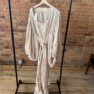 Jen's Pirate Booty Gossamer Maxi Dress w/ Belt